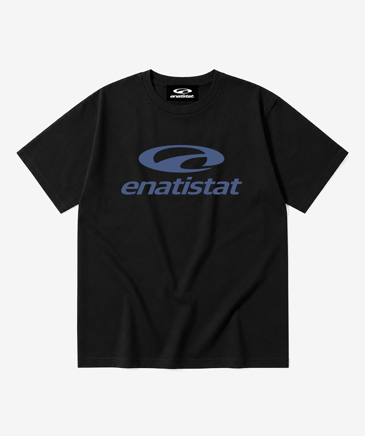 에나티스탯(ENATISTAT) ENATI CIRCLE LOGO TEE BLACK