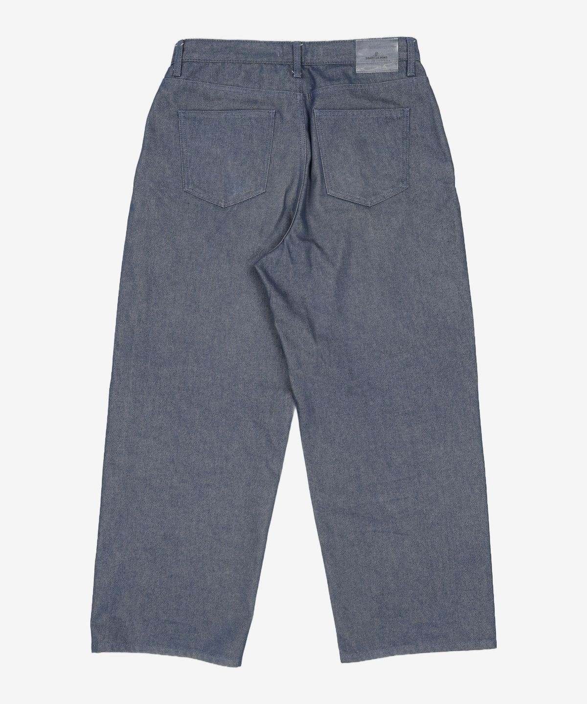 86로드(86ROAD) REAL WIDE ONE TUCK DENIM GREEN BLUE / WIDE 34