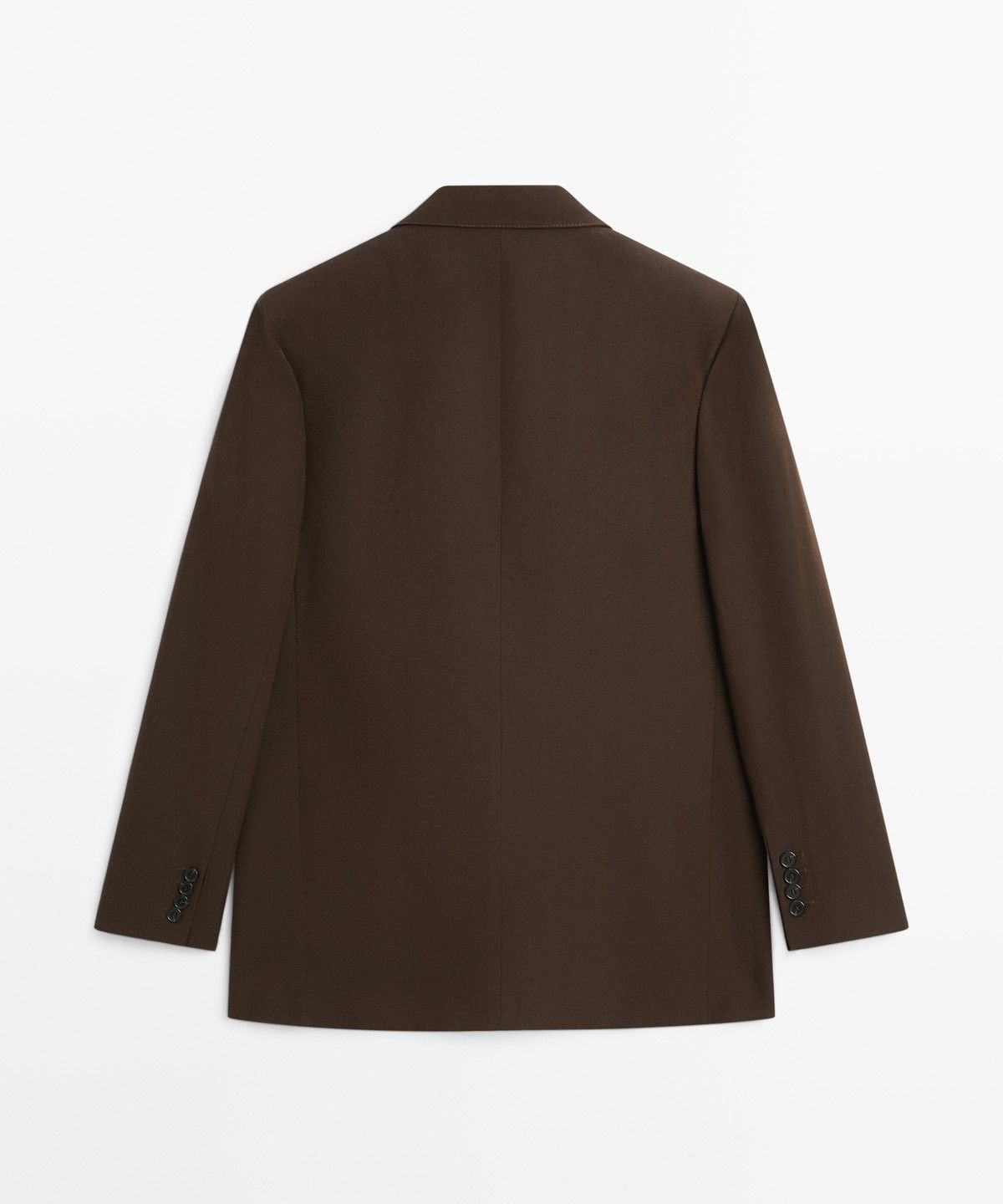 마시모두띠(MASSIMO DUTTI) 플루이드 울 블렌드 블레이저