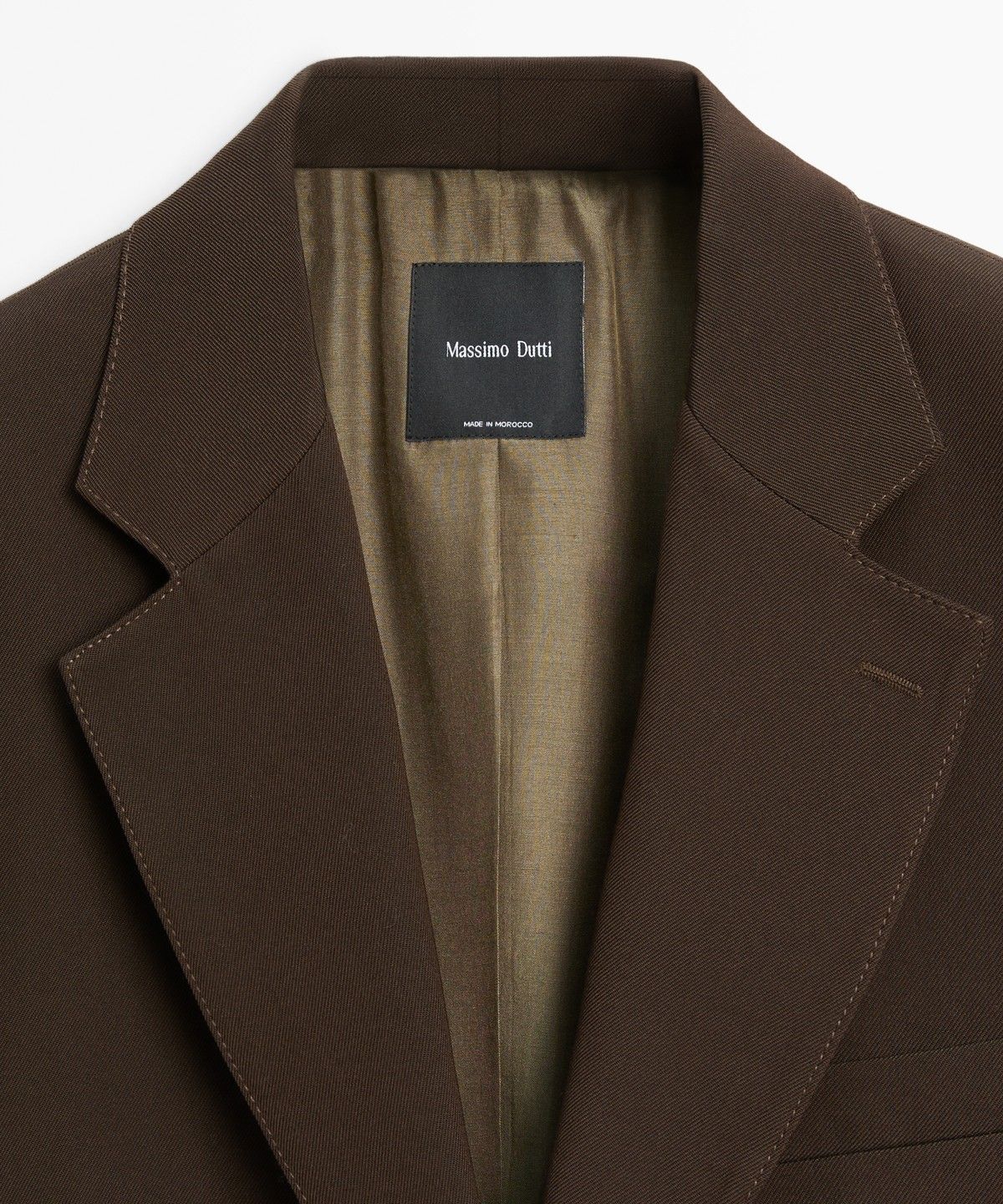 마시모두띠(MASSIMO DUTTI) 플루이드 울 블렌드 블레이저