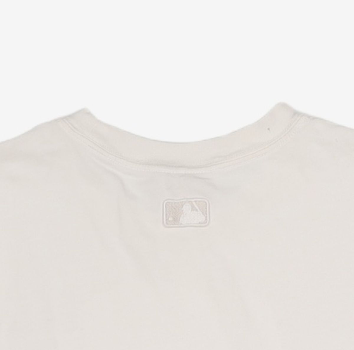 엠엘비(MLB) 하트 스몰로고 오버핏 반팔 티셔츠 NY (Ivory) 95