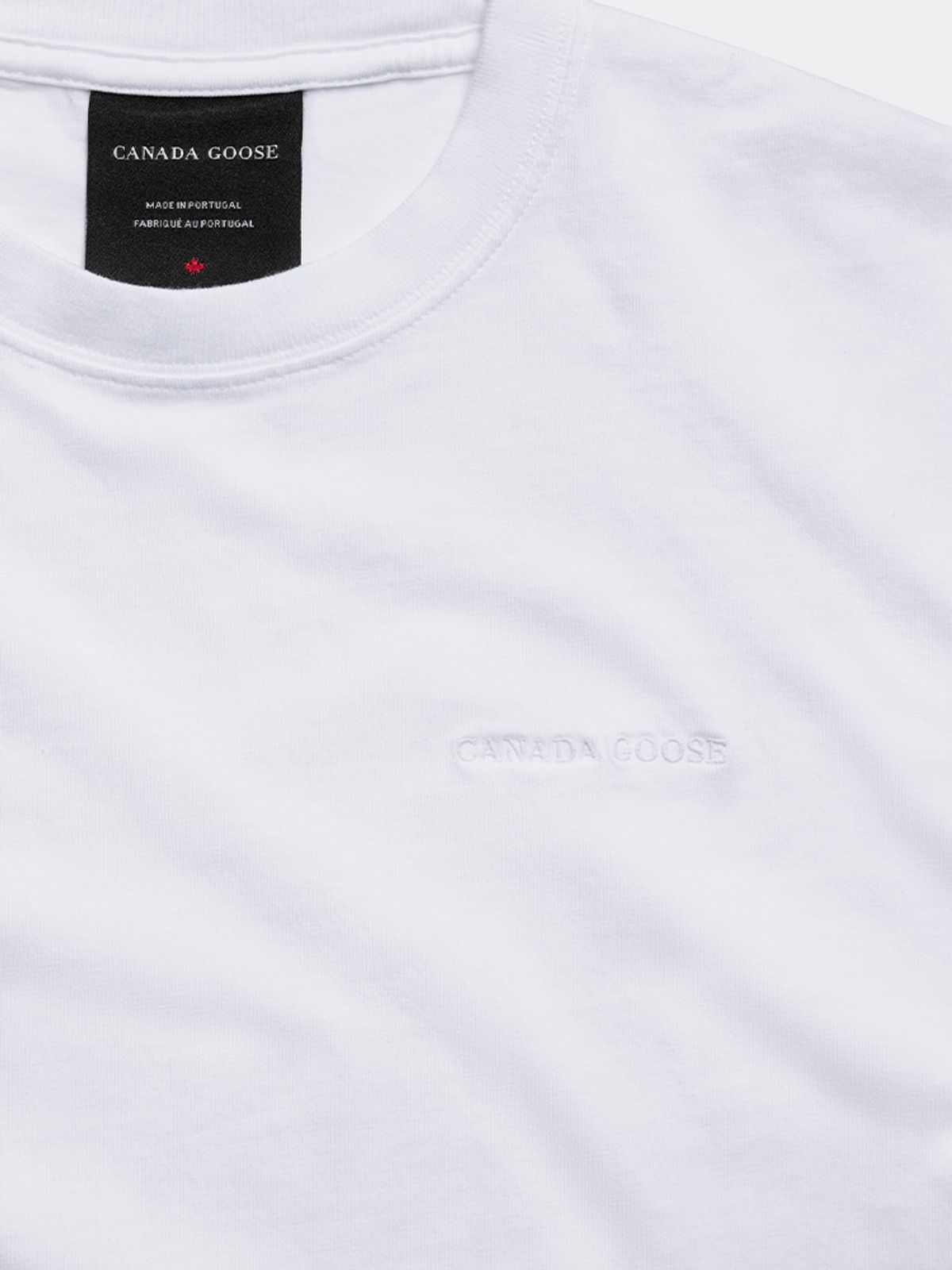 캐나다구스(CANADAGOOSE) 여성 롬 티셔츠(White)_Q265AWTC01WHB