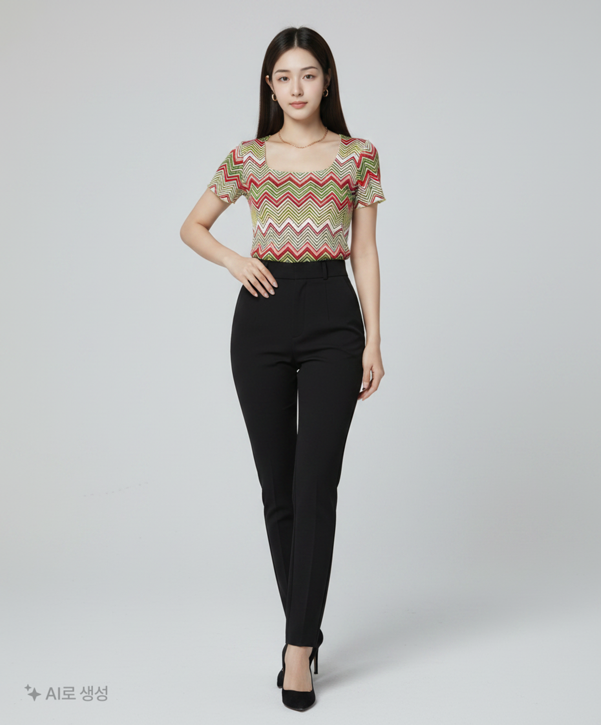 미쏘니 스포츠(MISSONI SPORT) 반소매 티셔츠 46