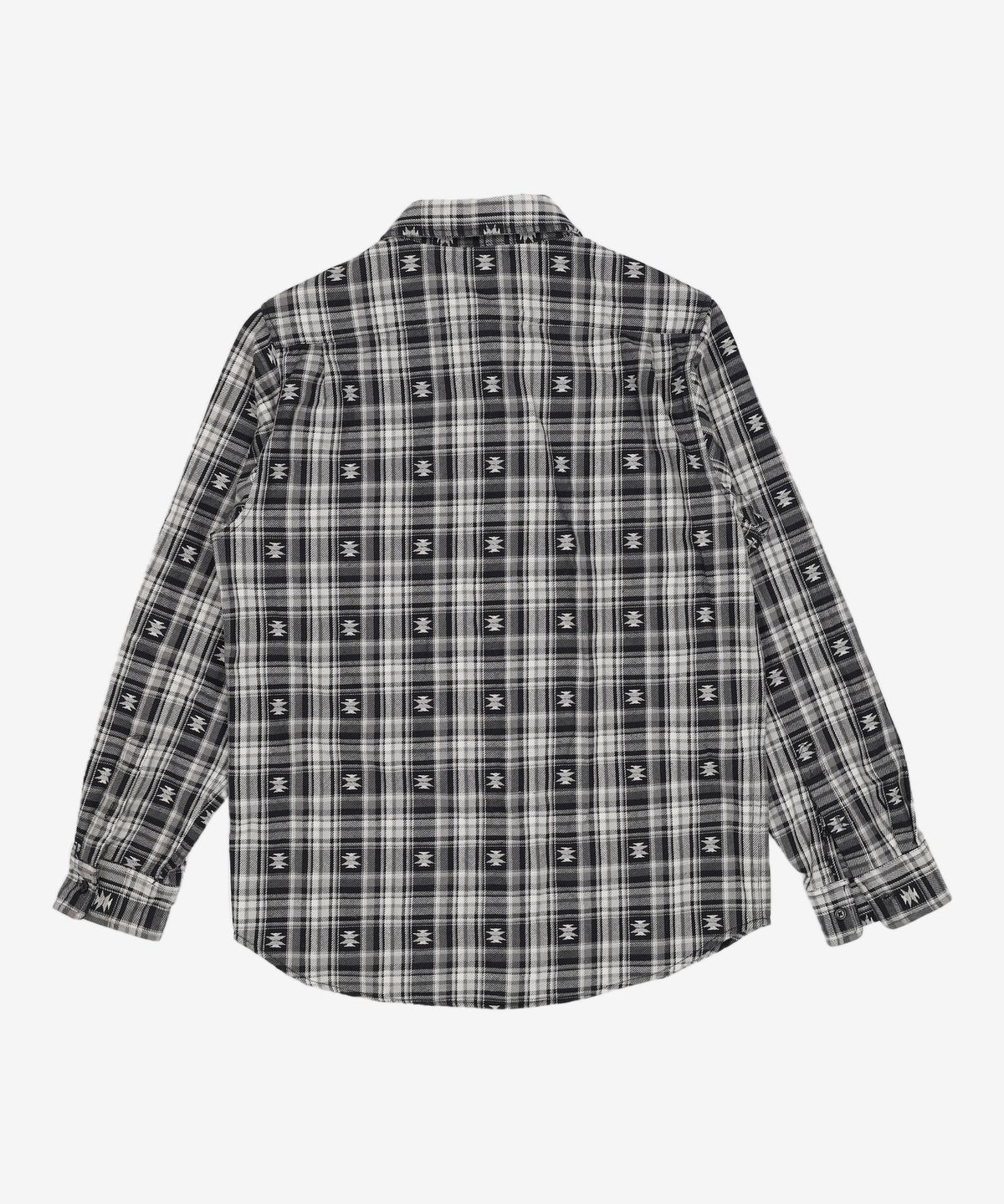 디스이즈네버댓(THISISNEVERTHAT) African Check Shirt Black M