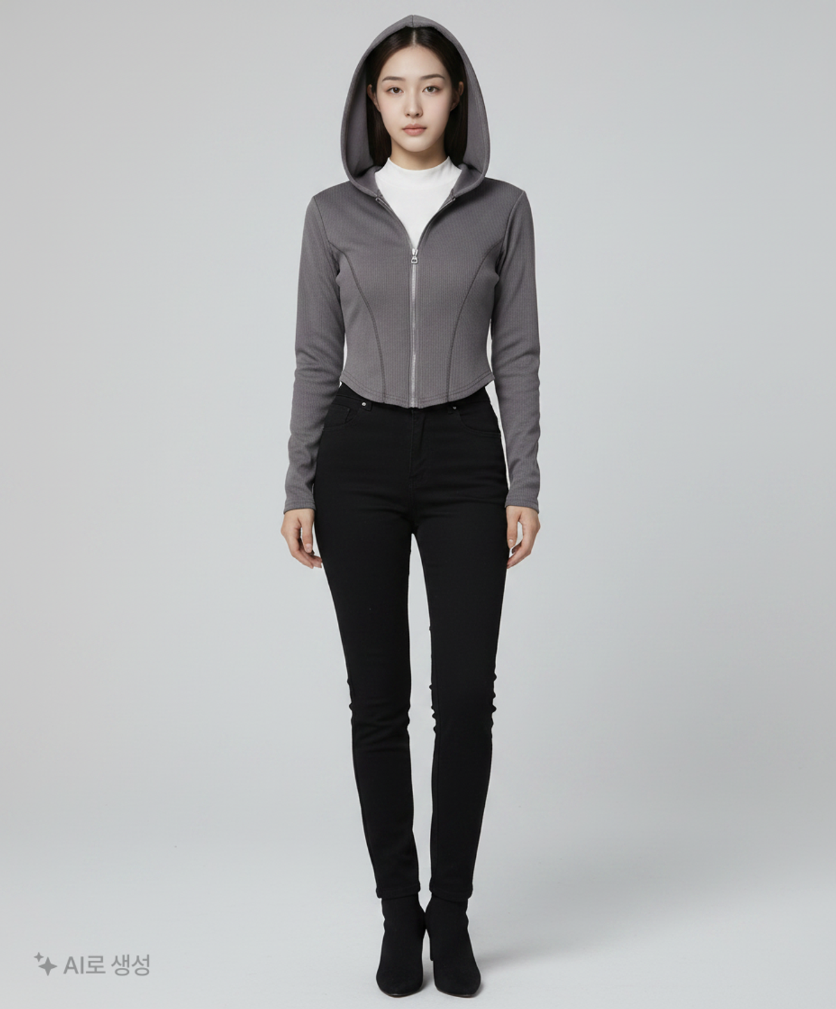 데이지(Dazy) 후드 집업 M