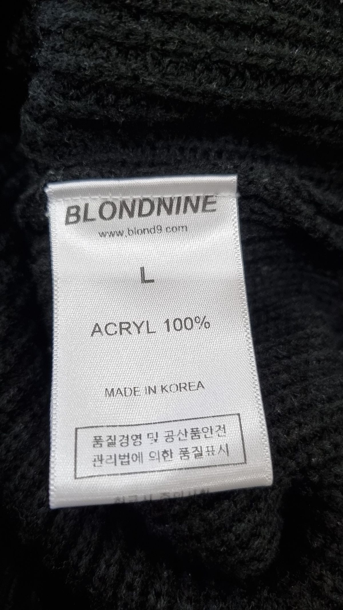 블론드나인(BLOND9) 니트/스웨터 L