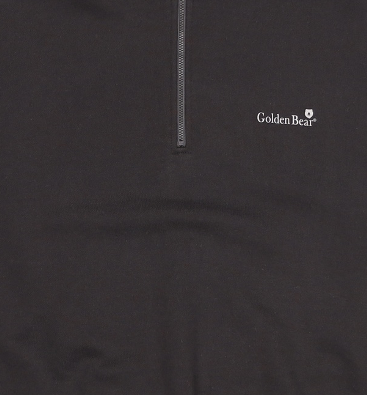 골든베어(GOLDEN BEAR) Half Zip-up Signature Sweatshirt_L4TAW21021BKX S