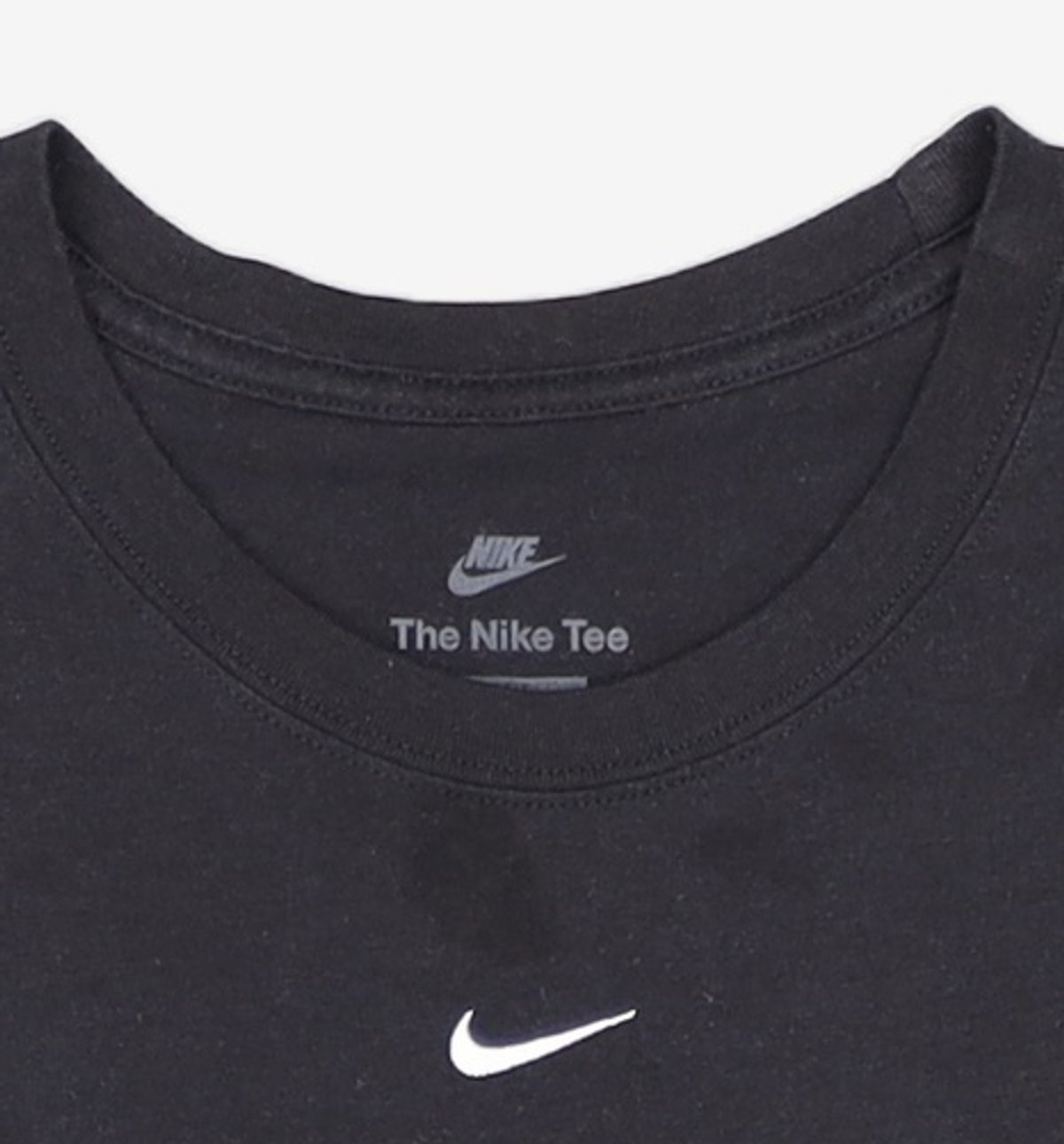 나이키(NIKE) 스포츠웨어 칠 니트 티셔츠 W - 블랙:화이트 / FV5509-010 L