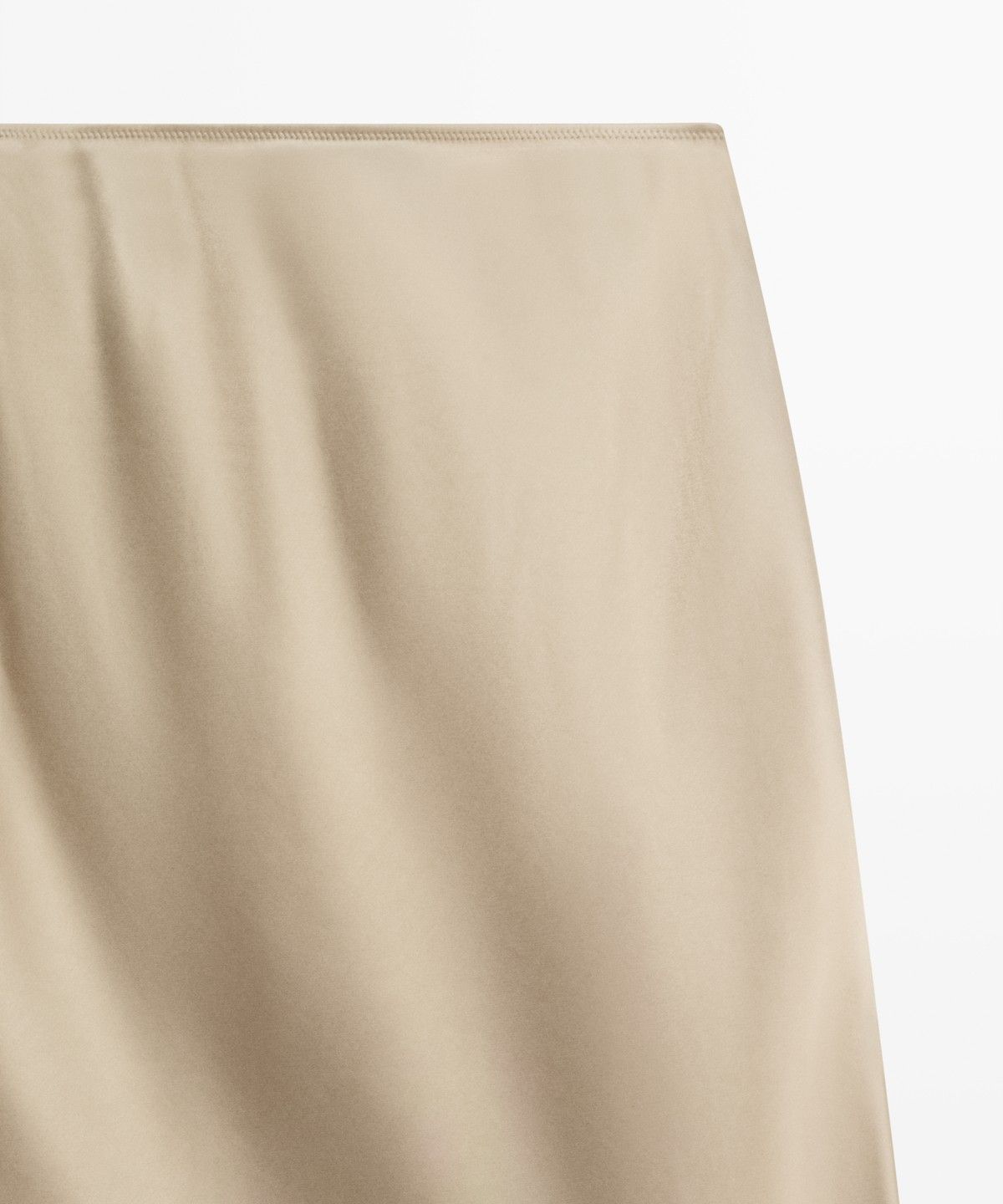 마시모두띠(MASSIMO DUTTI) 새틴 미디 스커트