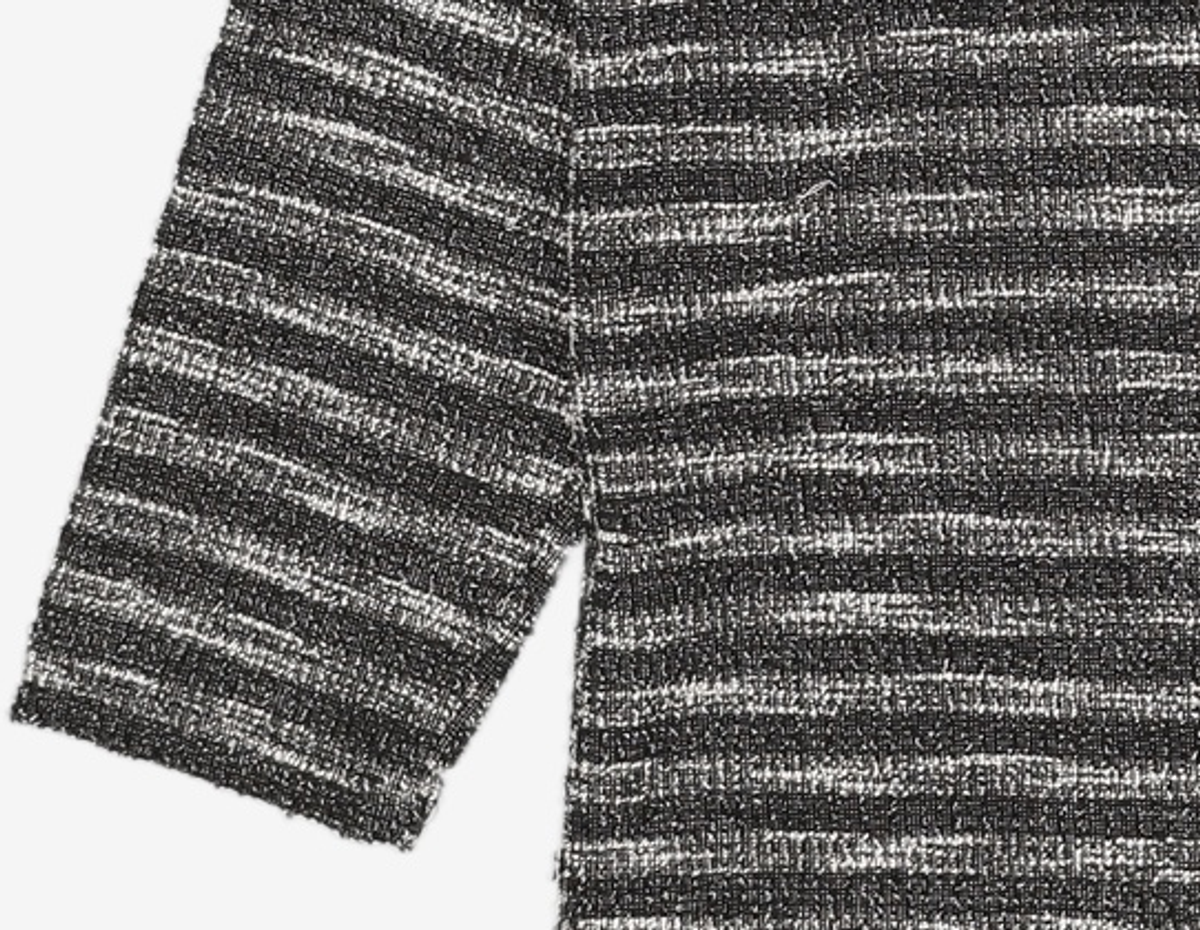 메종미네드(MAISON MINED) MIXED BOUCLE KNIT LONG SLEEVE BLACK M