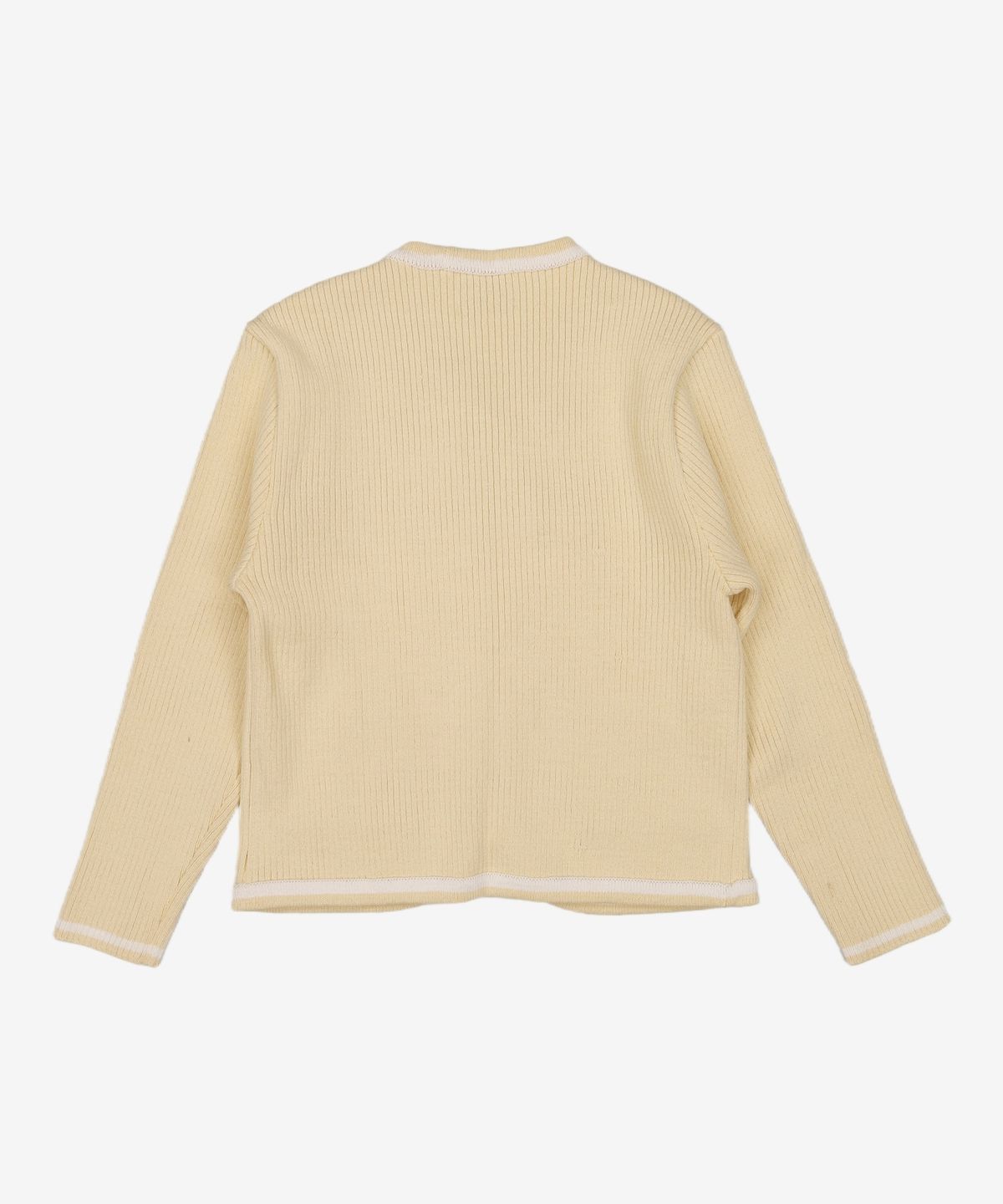 르아보네(LE ABONNE) ROUND ZIP-UP CARDIGAN_BUTTER FREE