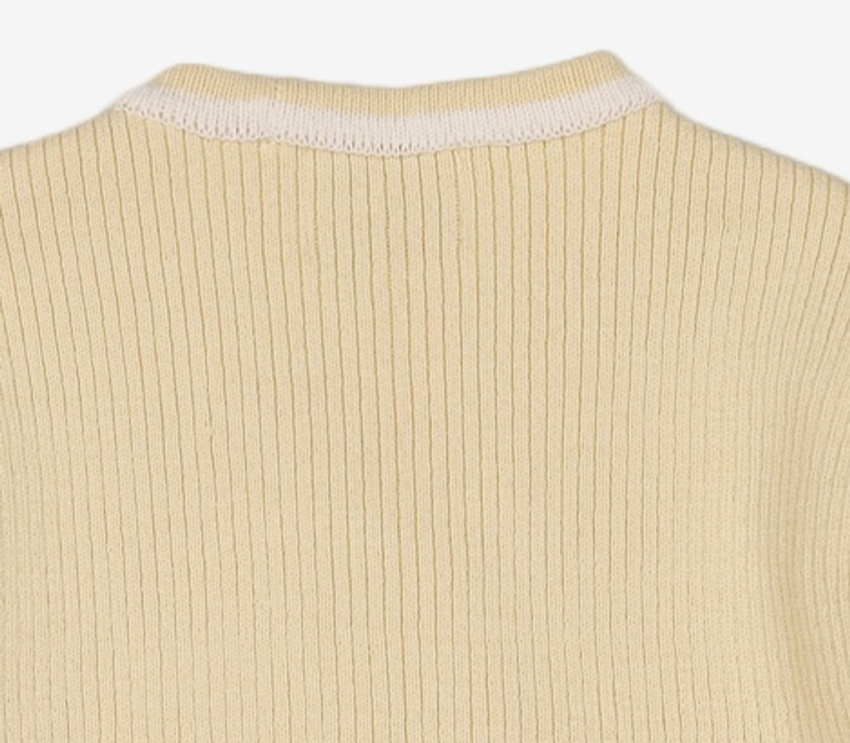 르아보네(LE ABONNE) ROUND ZIP-UP CARDIGAN_BUTTER FREE