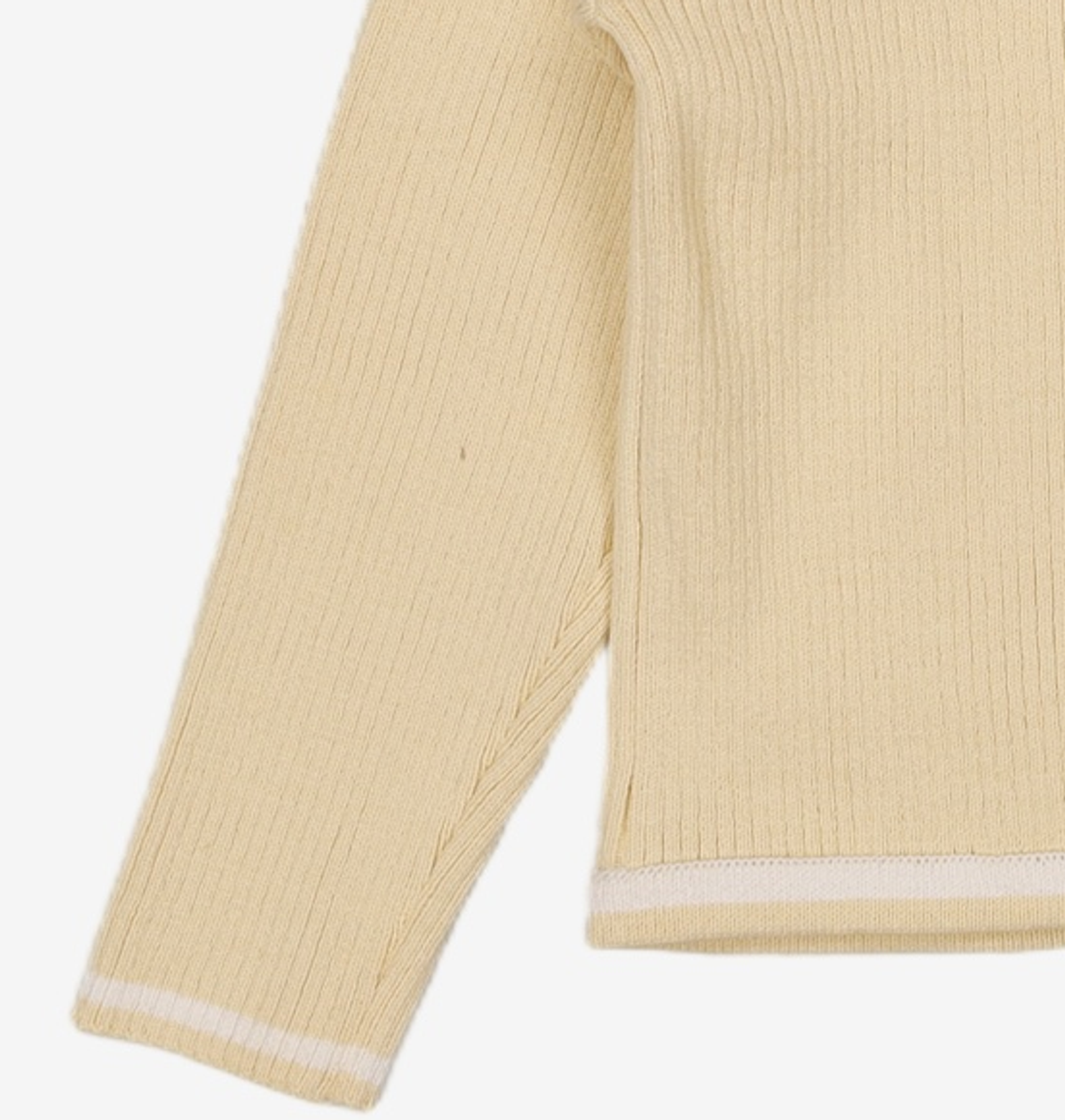 르아보네(LE ABONNE) ROUND ZIP-UP CARDIGAN_BUTTER FREE