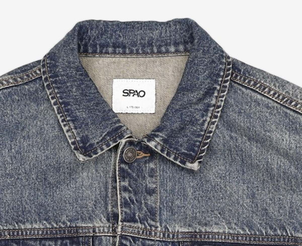 스파오(SPAO) 데님 트러커 재킷_SPJEF23C01 L