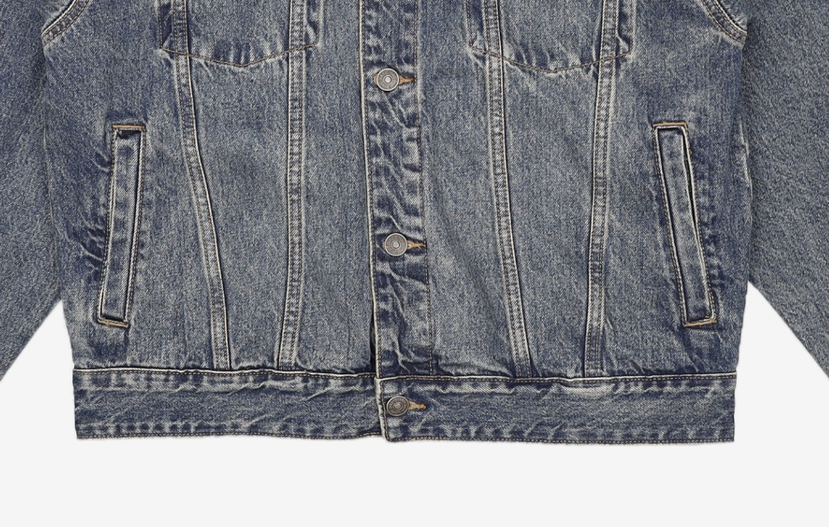 스파오(SPAO) 데님 트러커 재킷_SPJEF23C01 L