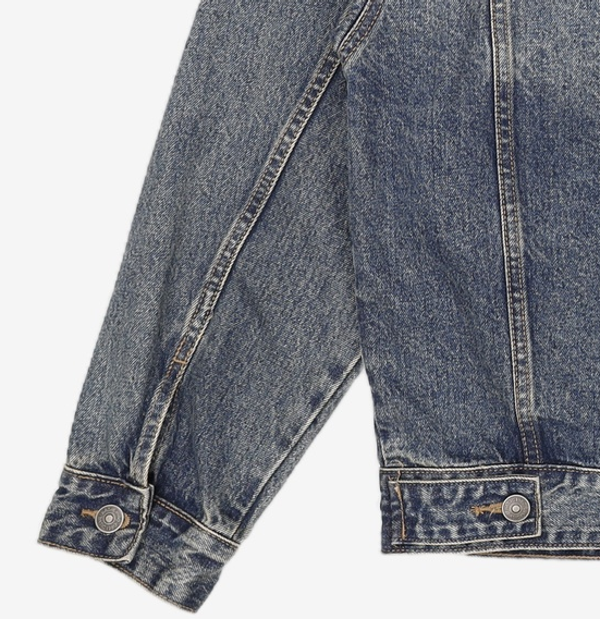스파오(SPAO) 데님 트러커 재킷_SPJEF23C01 L