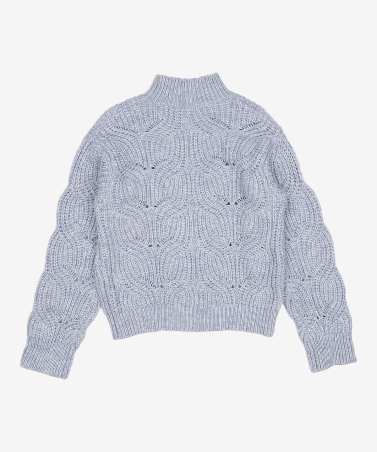 미쏘(MIXXO) 변형 조직 컬러 믹스 스웨터 MIWKAB126T S