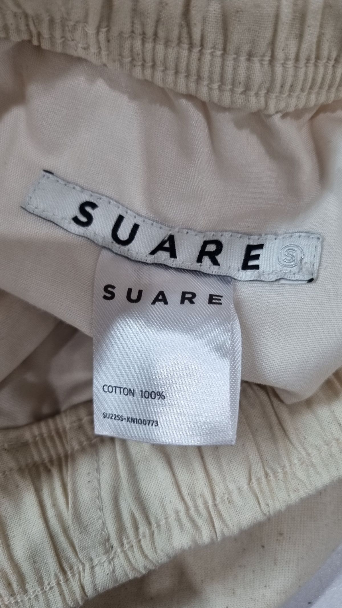 수아레(SUARE) 코튼 팬츠 S