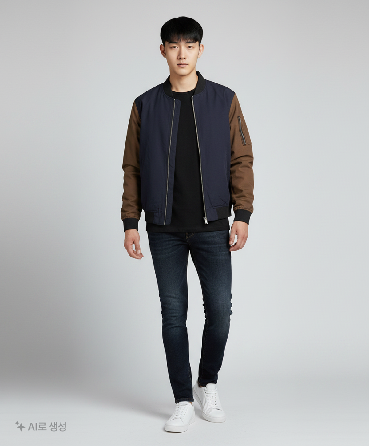 험멜(HUMMEL) 항공 점퍼/블루종/MA-1 105