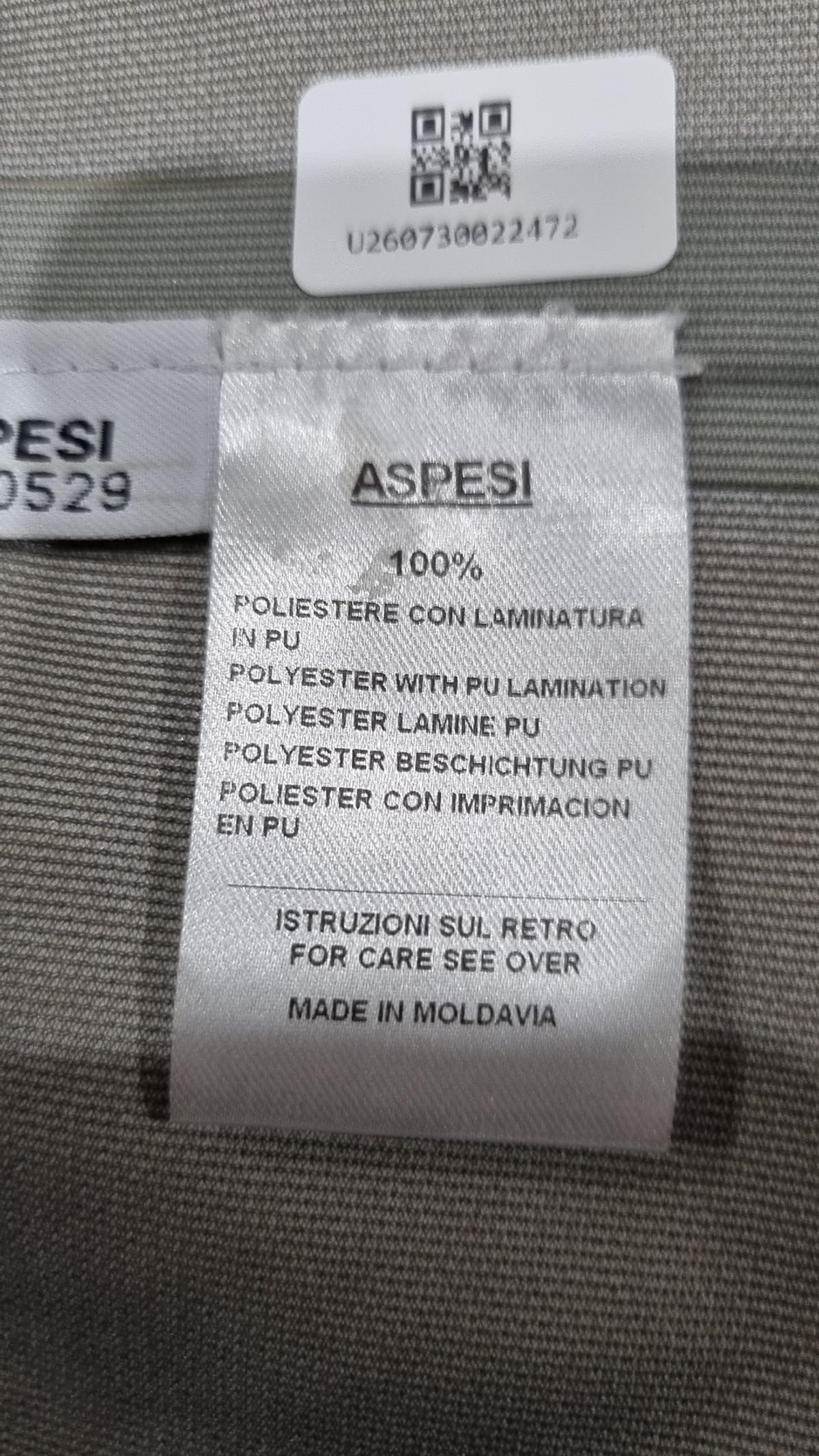 아스페시(ASPESI) 사파리/헌팅 재킷 S