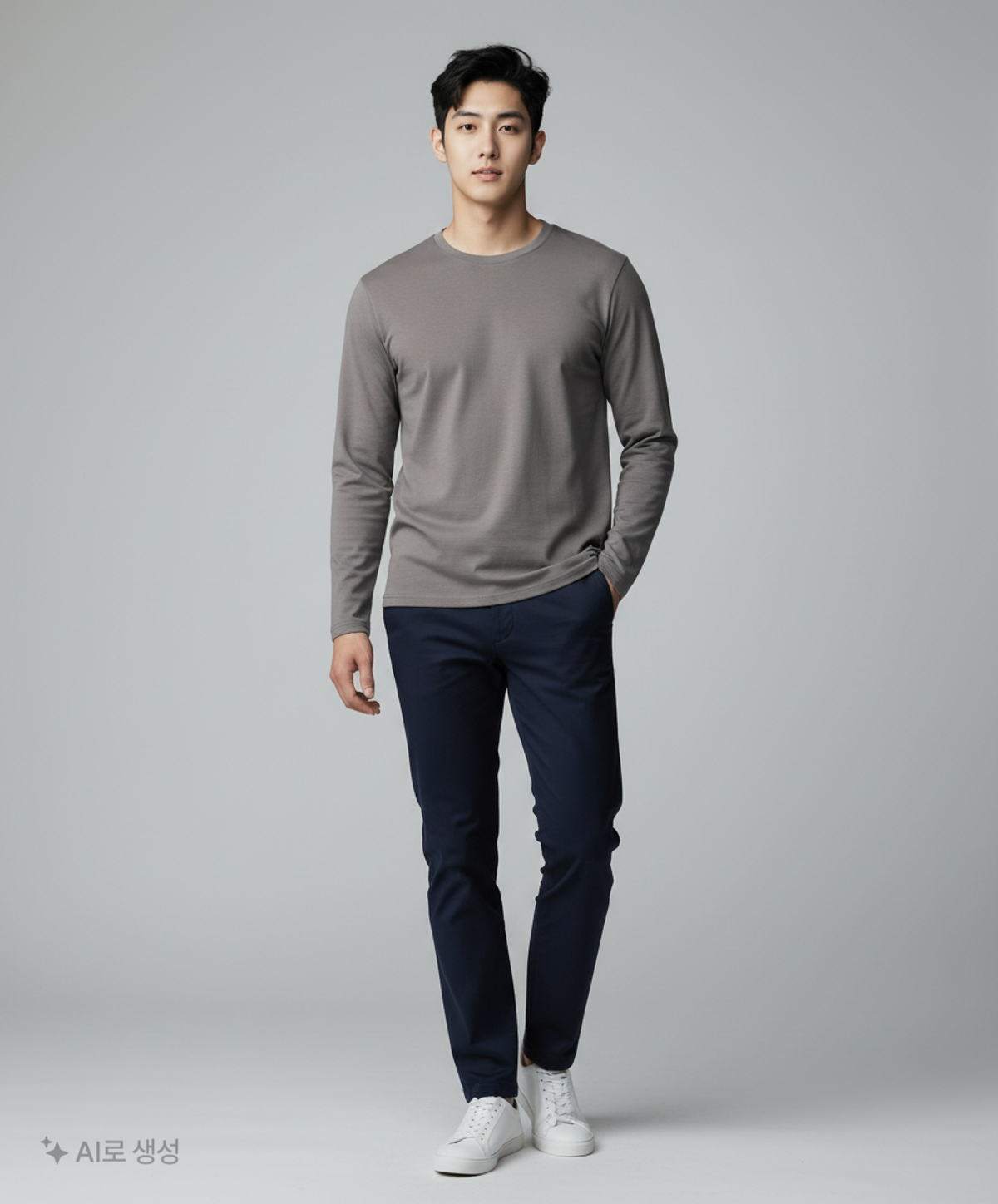 스파오(SPAO) 긴소매 티셔츠 L