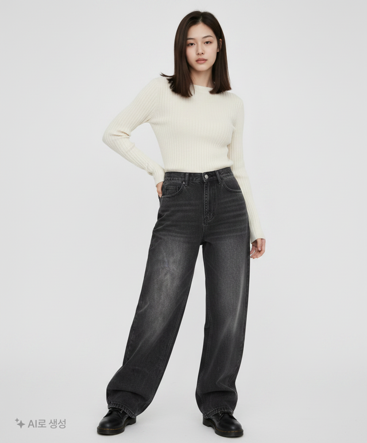 필루미네이트(FILLUMINATE) 청/데님 팬츠 S