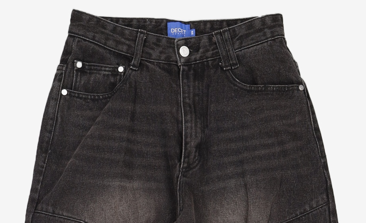 데케트(DECET) [크링클워싱]Balloon Wide Jeans DCPT055CRBlack 24