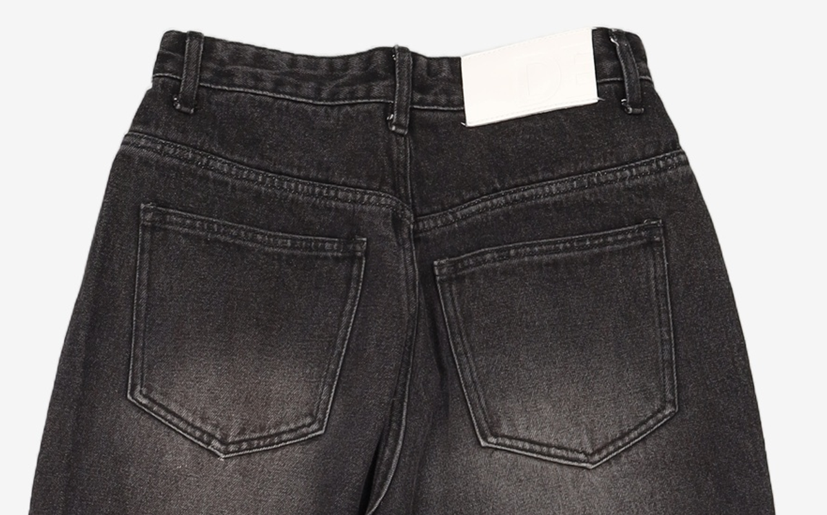 데케트(DECET) [크링클워싱]Balloon Wide Jeans DCPT055CRBlack 24