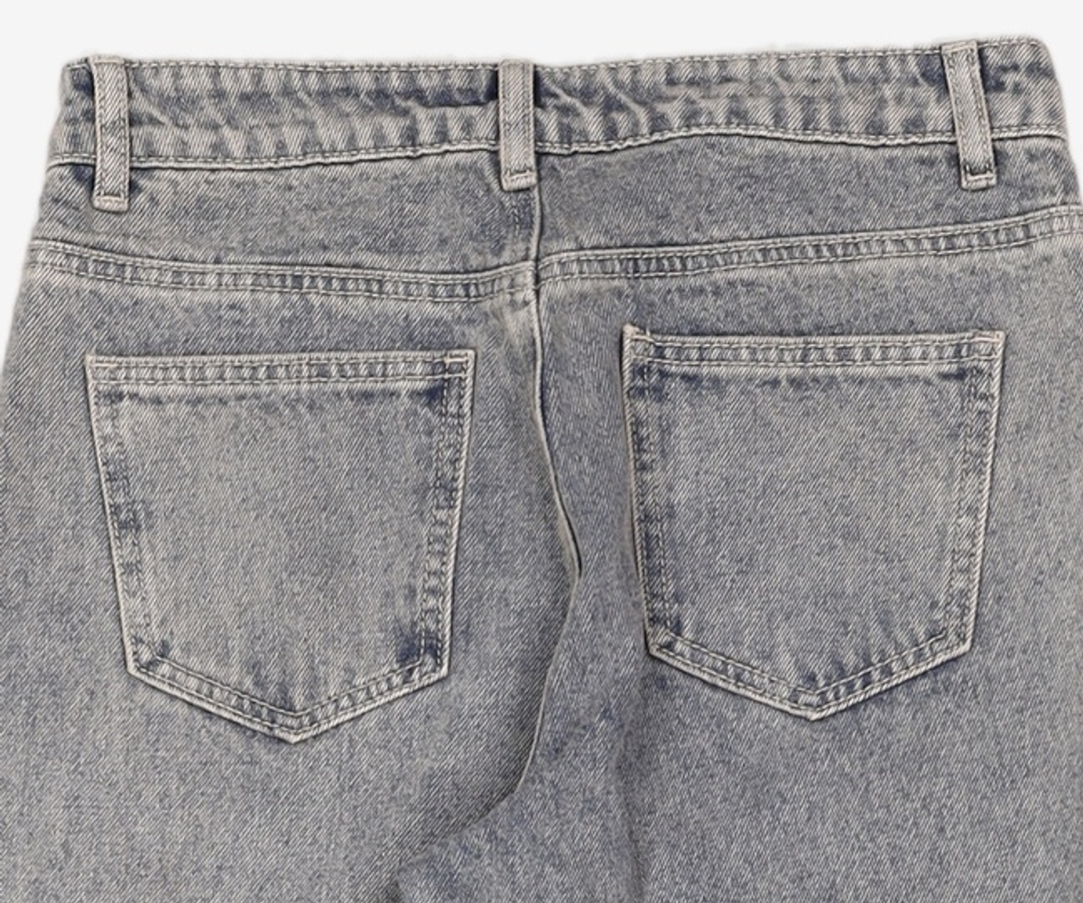 미쏘(MIXXO) 넌스판 일자핏 데님 MIWTJC413J 26