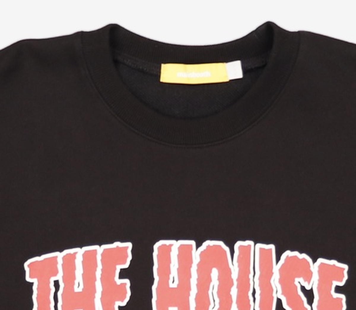 메인부스(MAINBOOTH) Doll House Sweatshirt(BLACK) 3