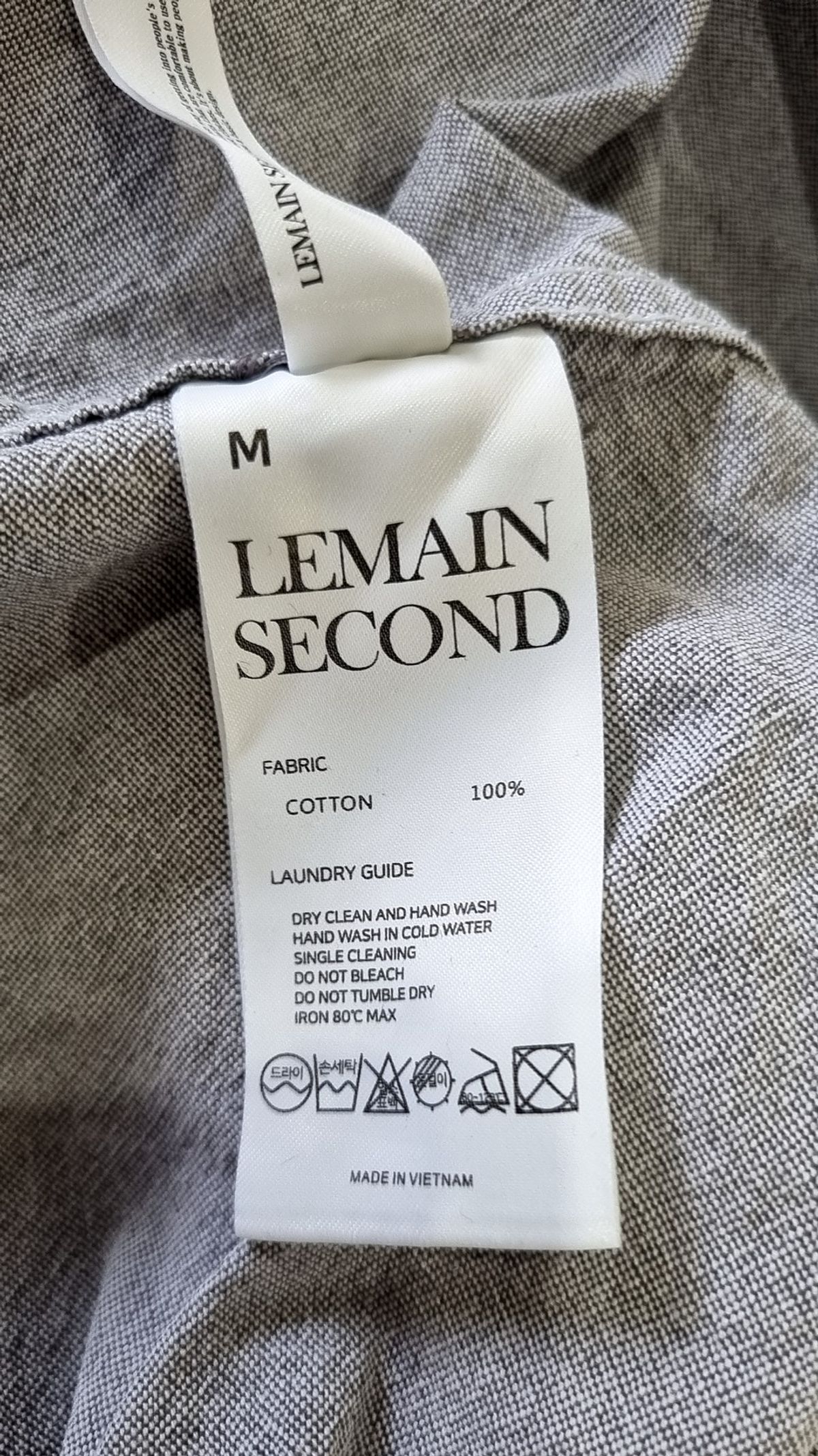 리메인세컨드(LEMAIN SECOND) 캐주얼 셔츠 M