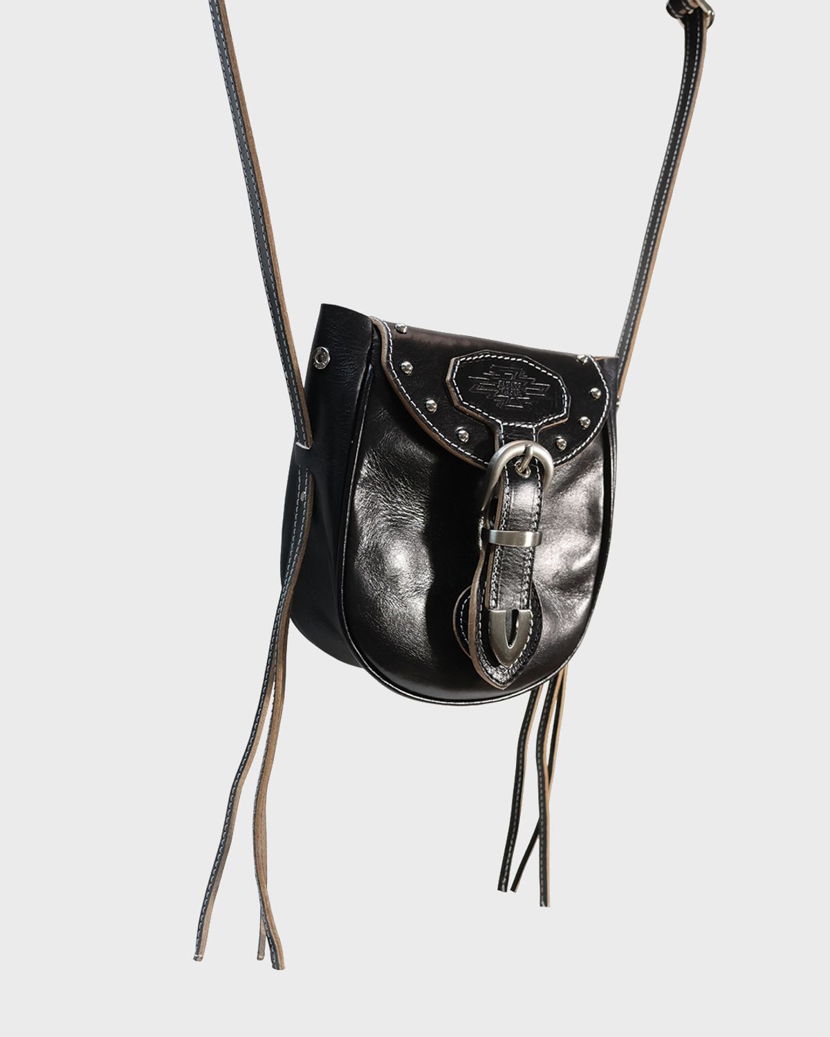 카마테클럽(CAMATECLUB) Sedona S Bag - Black 핸드메이드가방, 웨스턴, 네이티브아메리칸