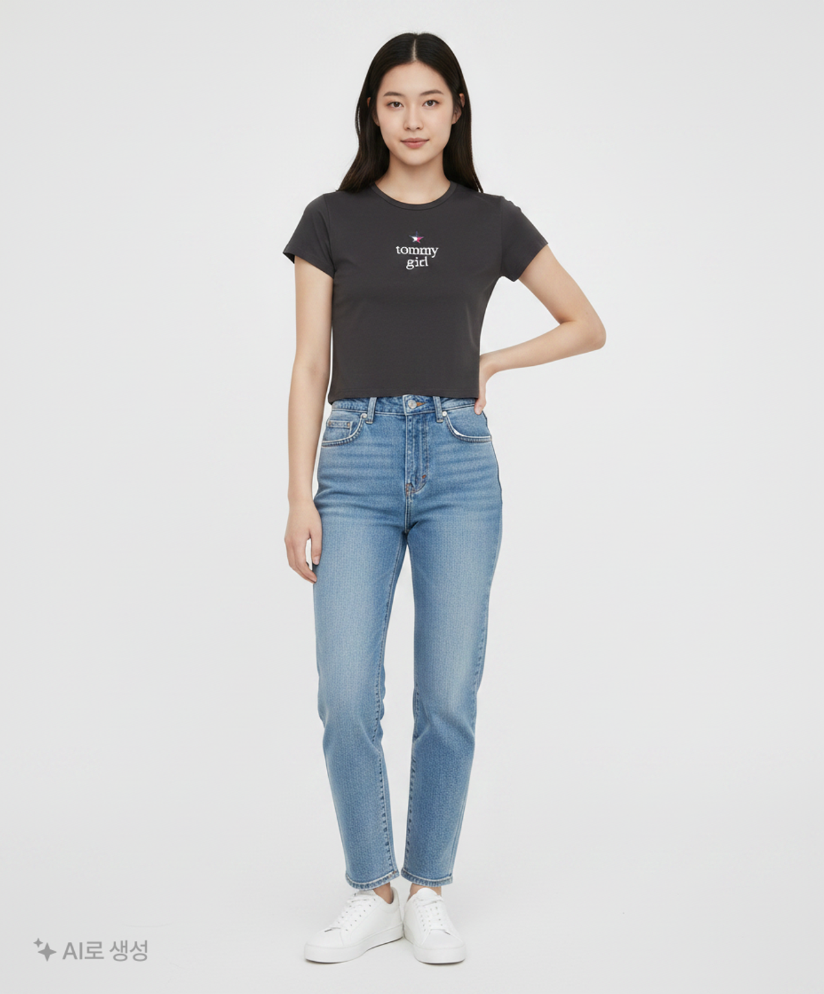 타미진스(TOMMY JEANS) 반소매 티셔츠 M