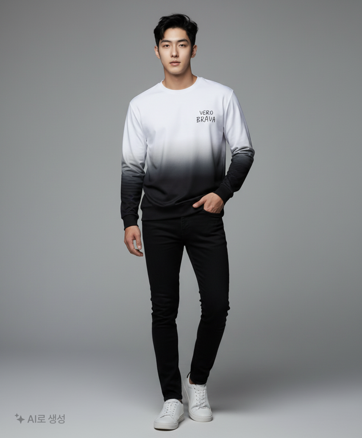 쉬인(SHEIN) 맨투맨/스웨트셔츠 M