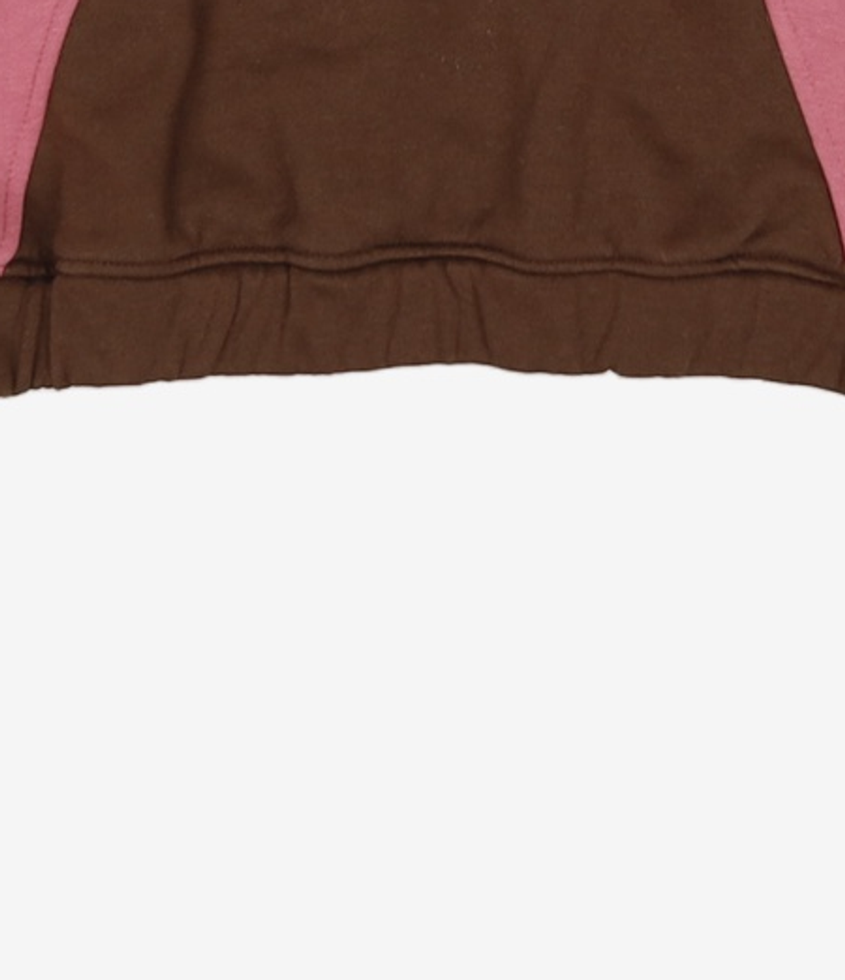골라(GOLA) W TRACK BLOCK SWEAT HOODIE [BROWN] FREE