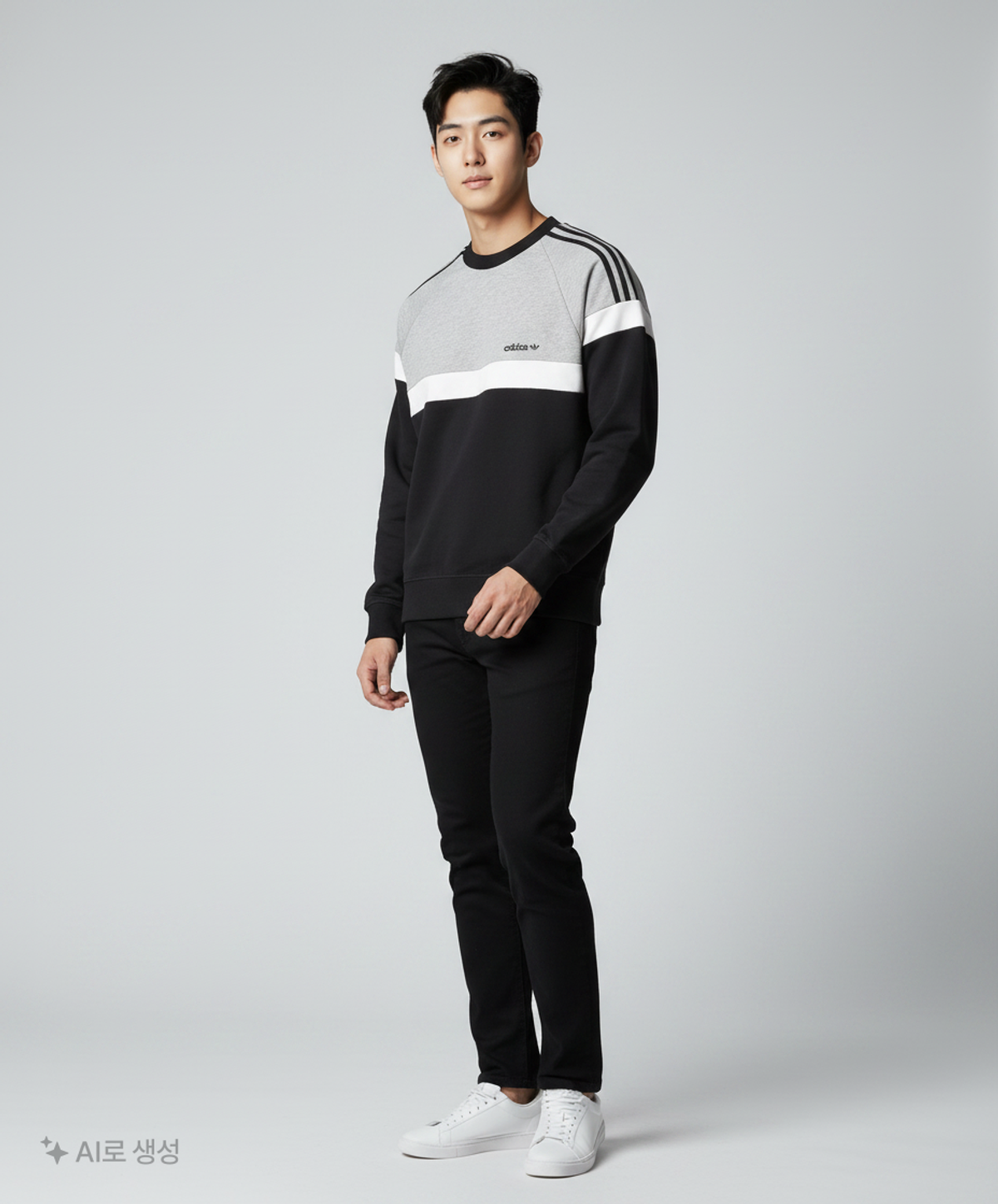 아디다스(ADIDAS) 맨투맨/스웨트셔츠 100