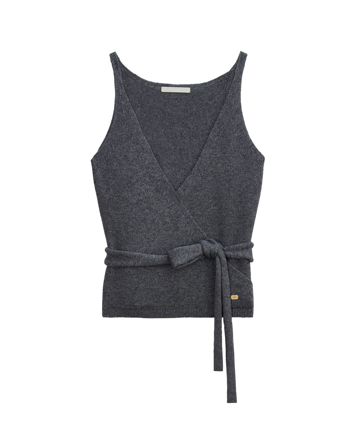 퀸스래빗(Q'SRB) Camisole Layered Knit Bustier