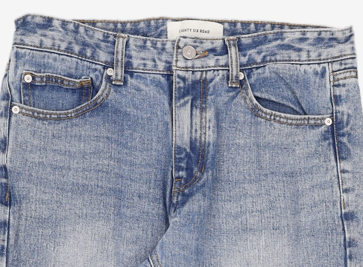 86로드(86ROAD) PACIFIC BLUE ROAD / CROP STRAIGHT 32