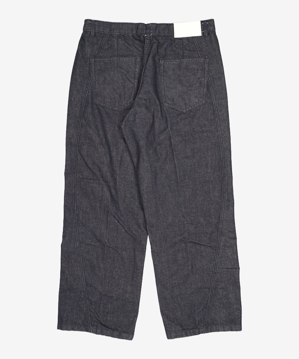 데케트(DECET) Curved Wide Jeans DCPT033Black 34