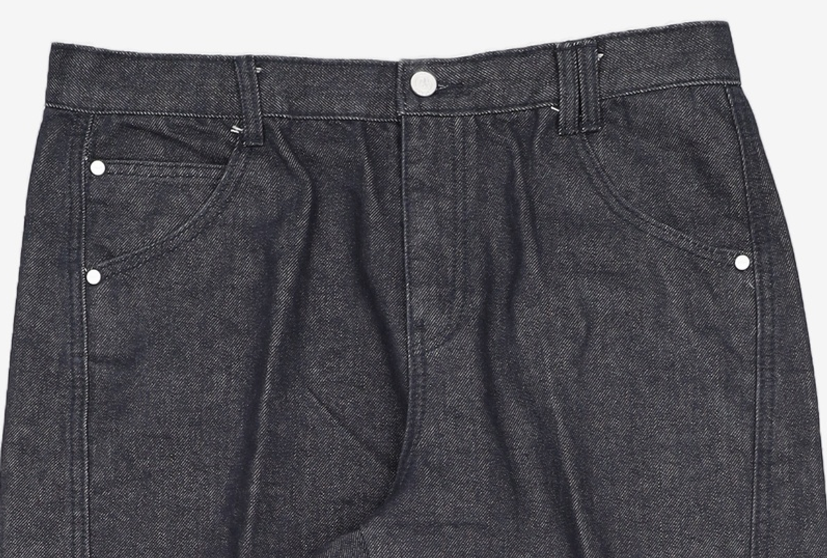 데케트(DECET) Curved Wide Jeans DCPT033Black 34