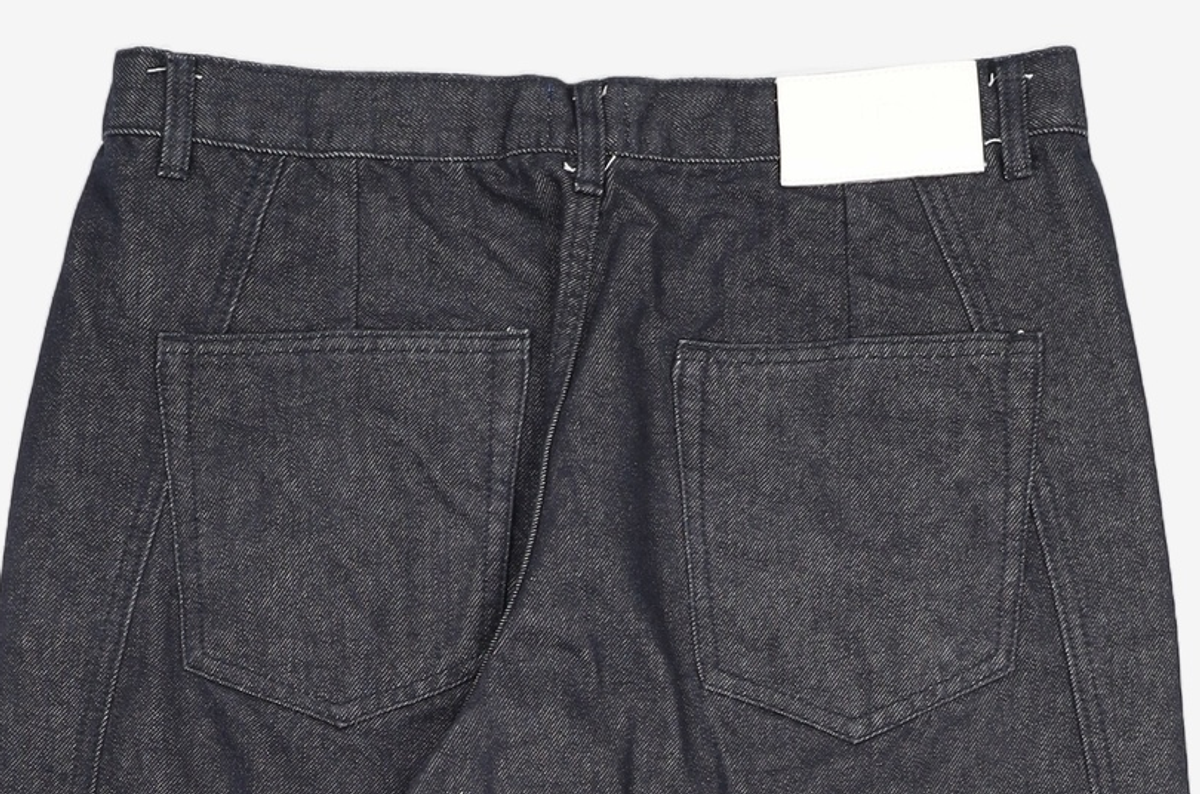 데케트(DECET) Curved Wide Jeans DCPT033Black 34