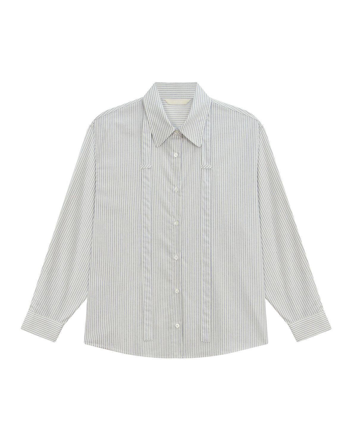 퀸스래빗(Q'SRB) Relaxed Stripe Necktie Shirt
