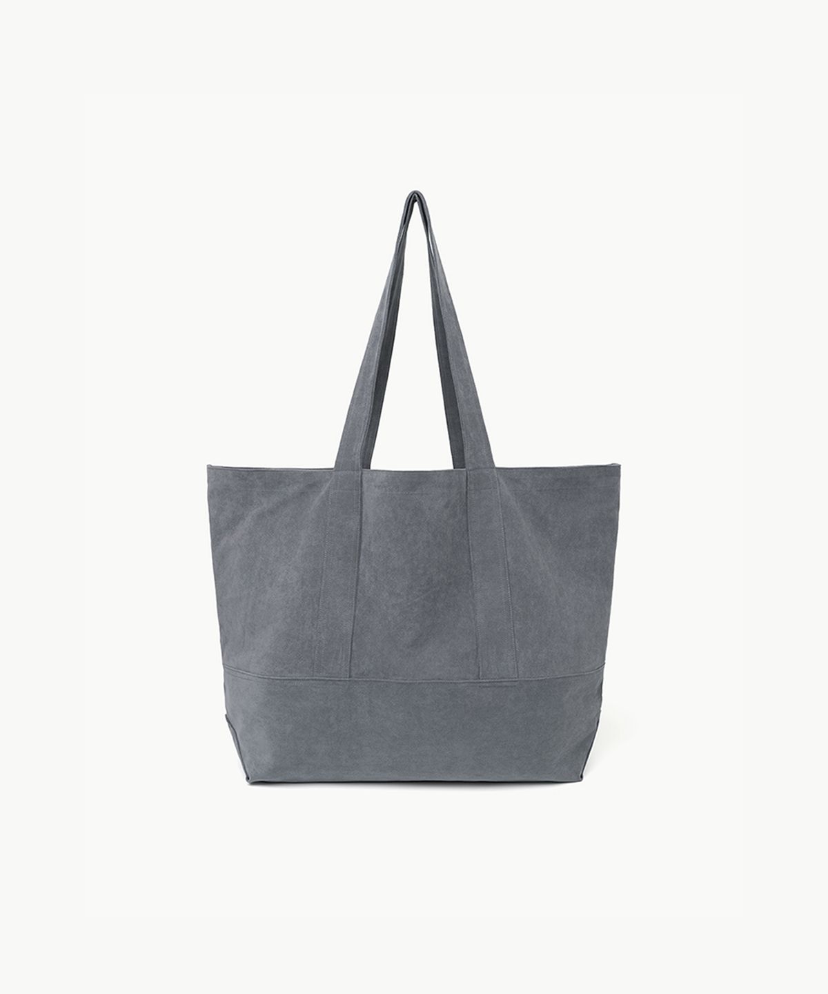 하오스(HAOS) H SUEDE BIG TOTE BAG (GREY)