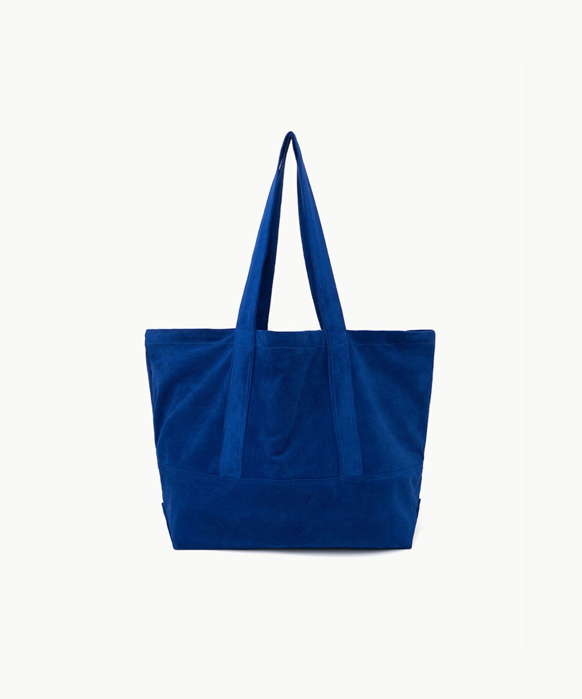 하오스(HAOS) H SUEDE BIG TOTE BAG (BLUE)