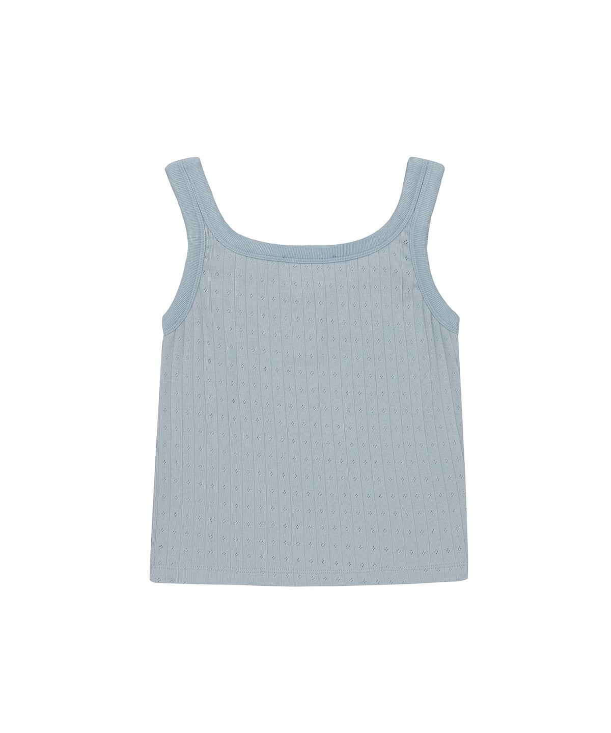 샵아라(SHOP,ARA) 자카드 헨리넥 슬리브리스_라이트블루