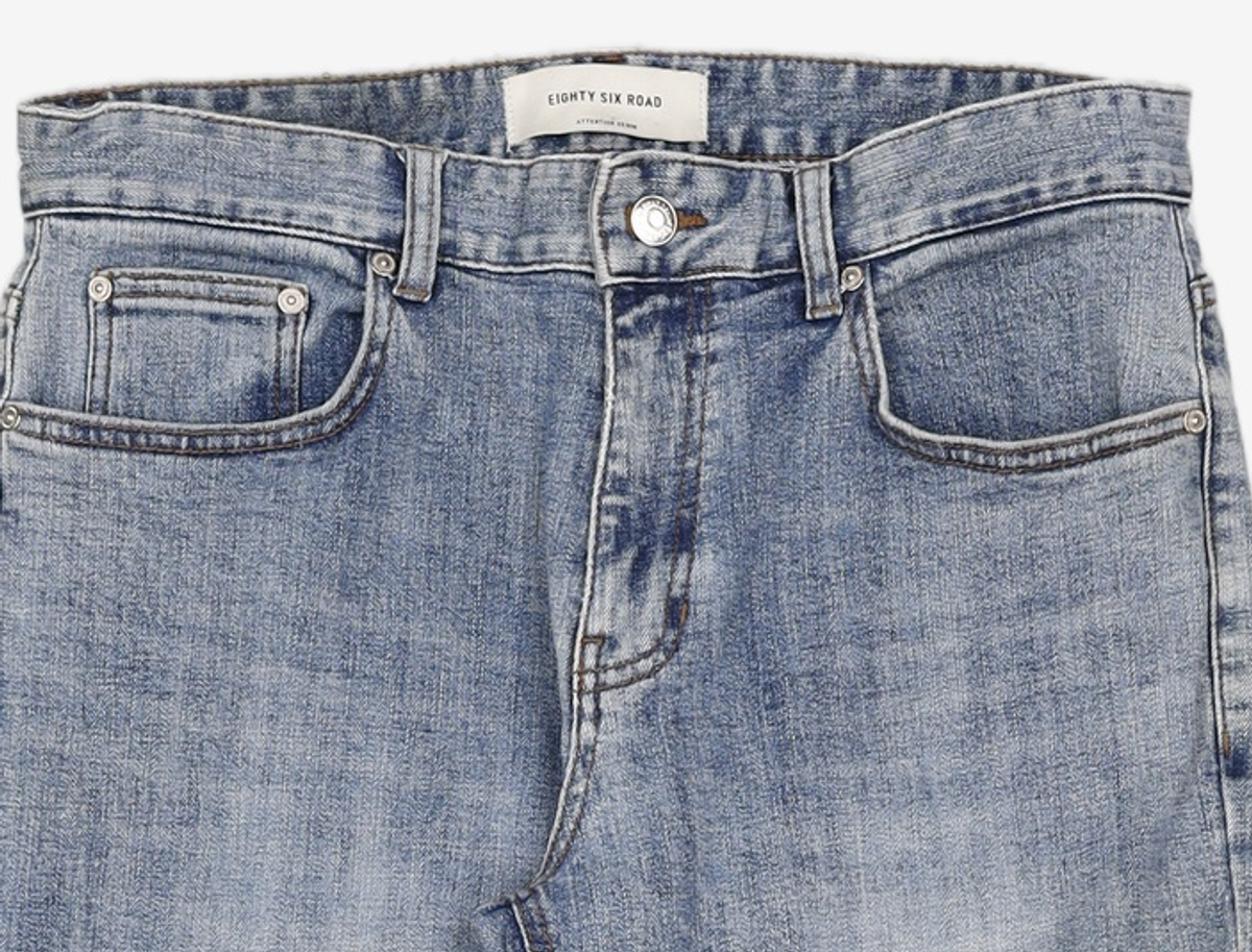 86로드(86ROAD) MILD BLUE CHIP / CROP TAPERED 32