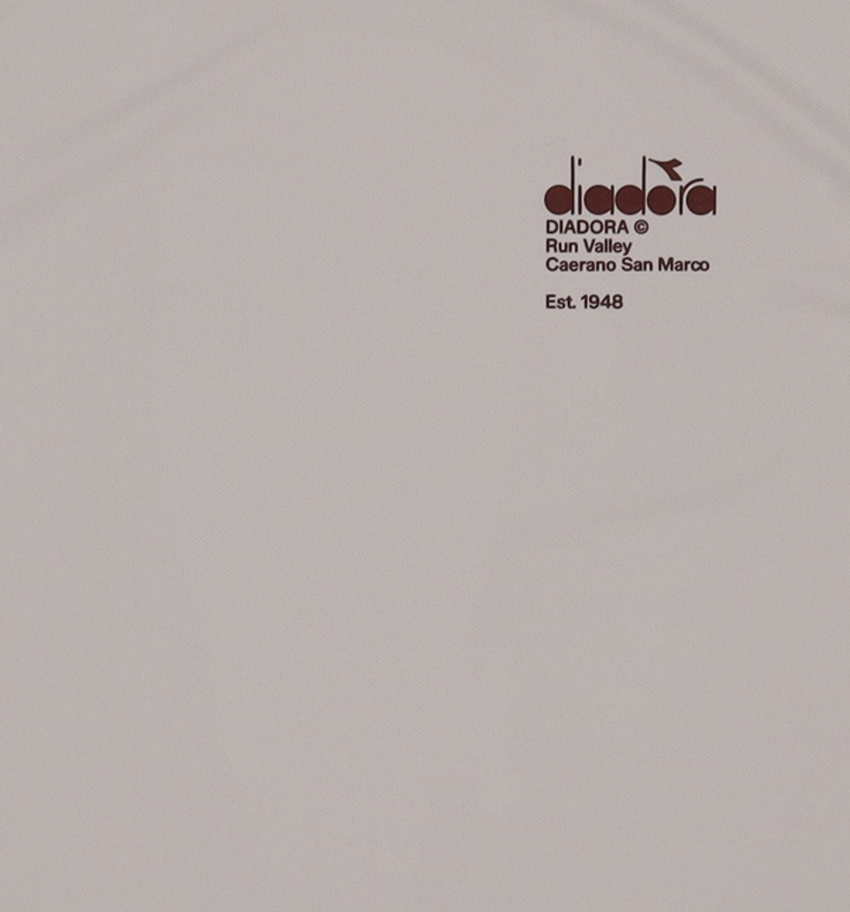 디아도라(diadora) 헤리티지 그래픽 러닝 반팔 티셔츠 BEIGE 95