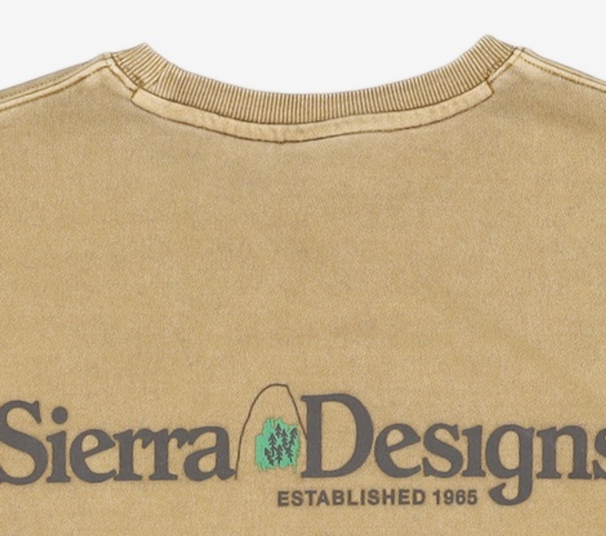 시에라디자인(SIERRA DESIGNS) 시에라디자인 오리지널 로고 맨투맨 OLIVE 90