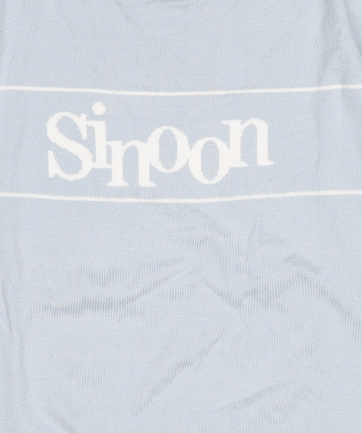 시눈(SINOON) Sinoon Logo Half Knit (Sky Blue) FREE