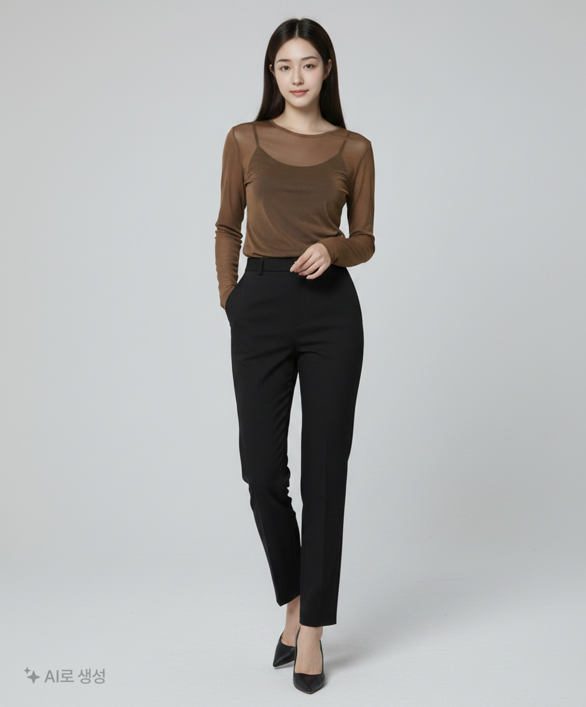 마시모두띠(Massimo dutti) 긴소매 티셔츠 S